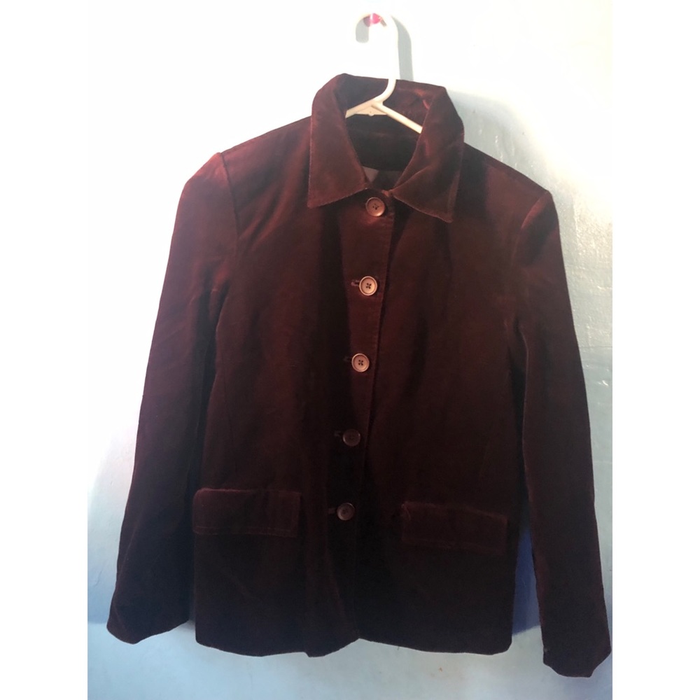 Gap Velvet Coat